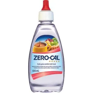 Adoçante Líquido Sacarina Zero-Cal Frasco com 100ml